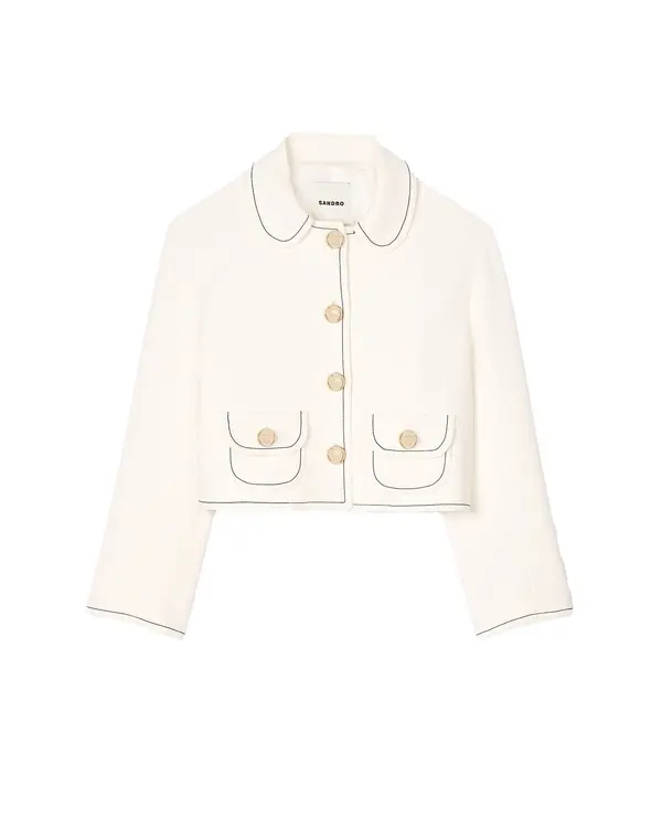 Collar Cropped Jacket