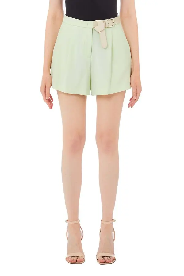Cotton stretch shorts