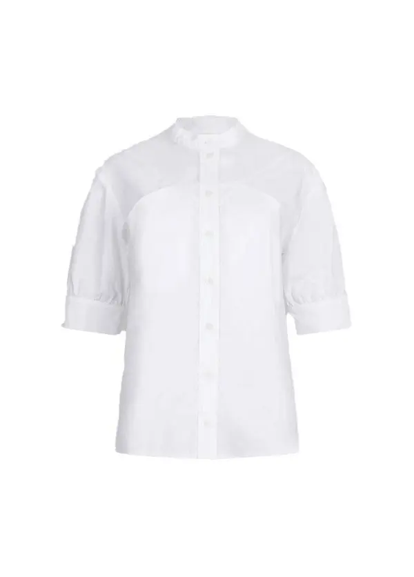 Cotton poplin shirt
