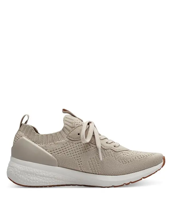  Textured Sole Lace-Up Sneakers