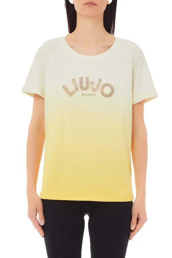 Faded-look cotton jersey T-shirt