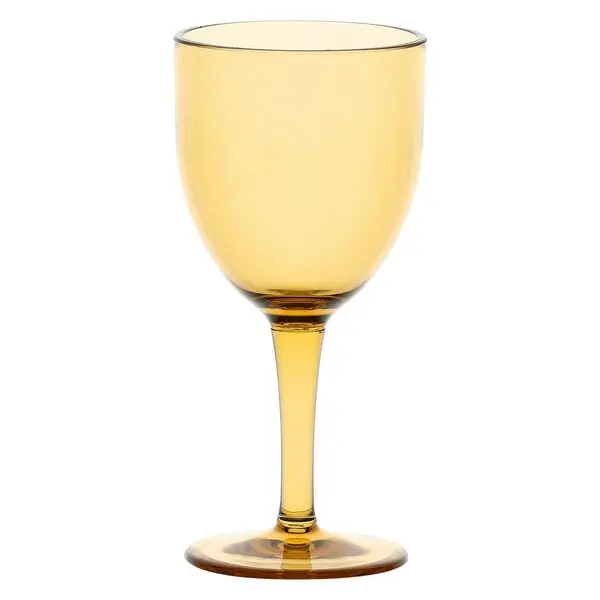 FIABA WINE GLASS AMBER