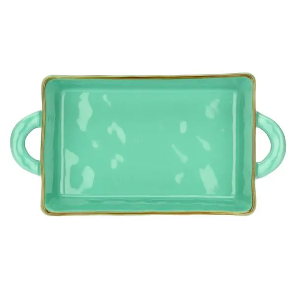 CONCERTO VERDE ACQUA BAKING DISH SMALL