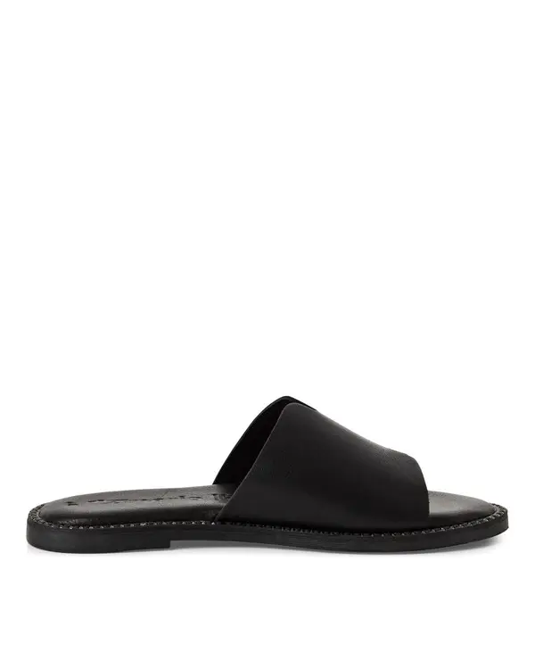  Leather Slip-On Slides
