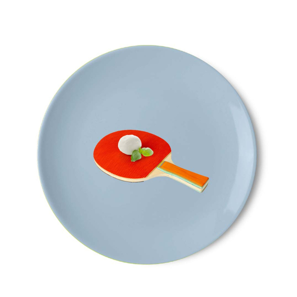 Racket decoration Pizza plate 30.5cm
