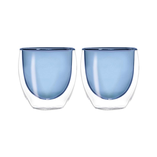 Set of 2 - double wall glasses