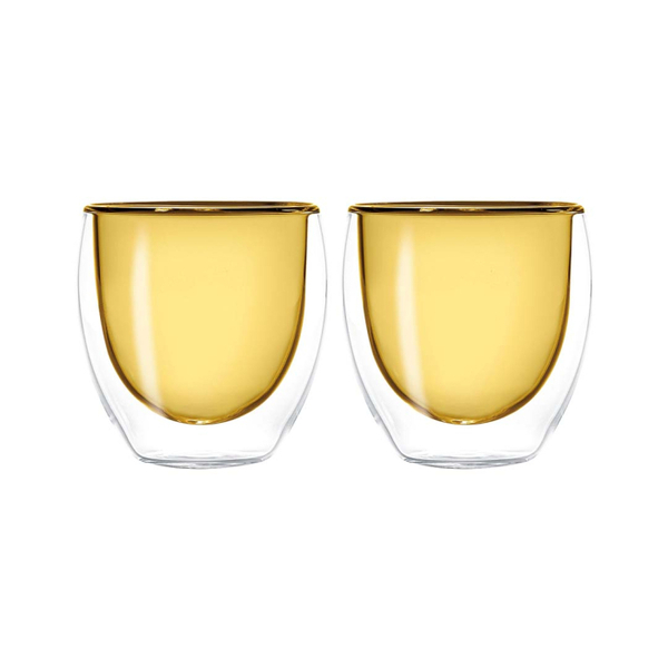 Set of 2 - double wall glasses