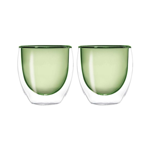 Set of 2 - double wall glasses