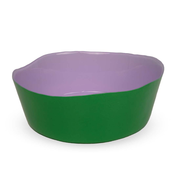 Glass salad bowl Diameter 25 cm