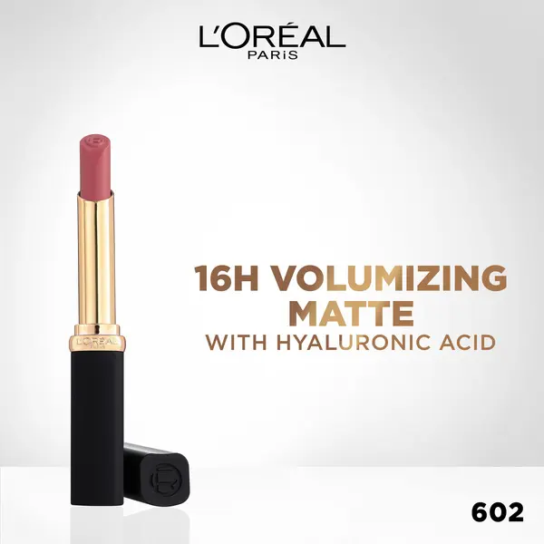 LOréal Paris Colour Riche Intense Volume Matte Lipstick with Hyaluronic Acid -16hr wear