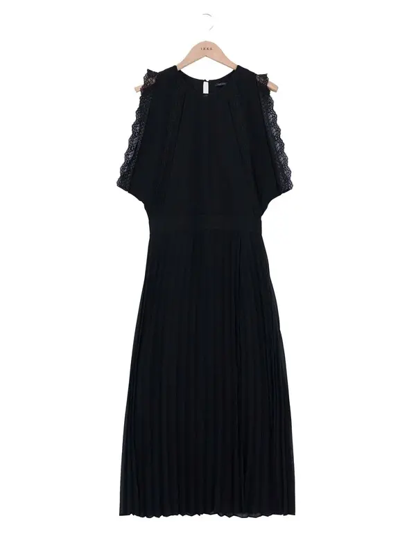 sleeveless Voile Midi Dress