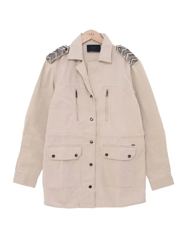 Safari Jacket with embroidered Shoulders