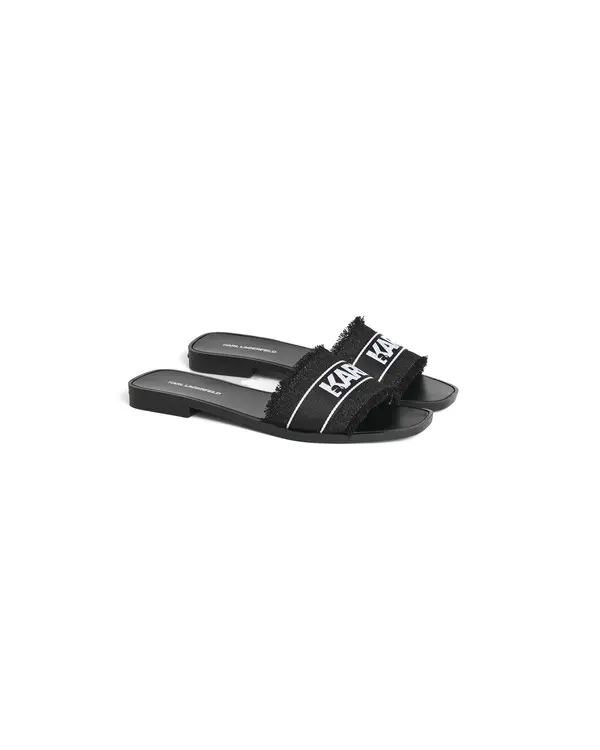Logo one strap Slipper