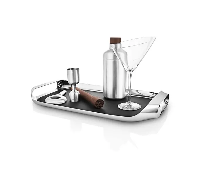Serving tray  43x25cm steel