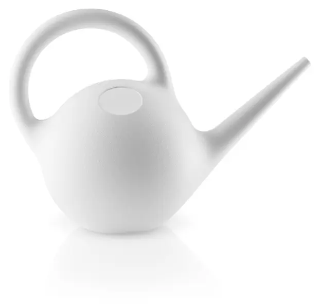 Globe watering can 2.5l white