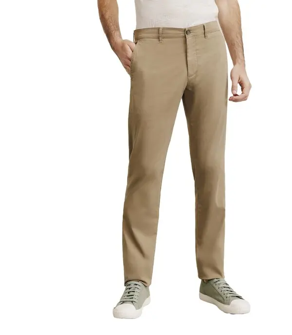Slim cut Two side front pockets Trousers