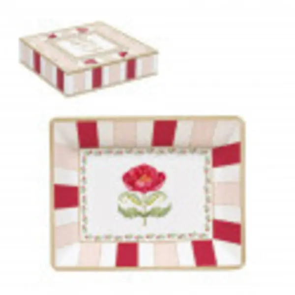 Pocket emptier 14x11 cm in color box FLOWERY