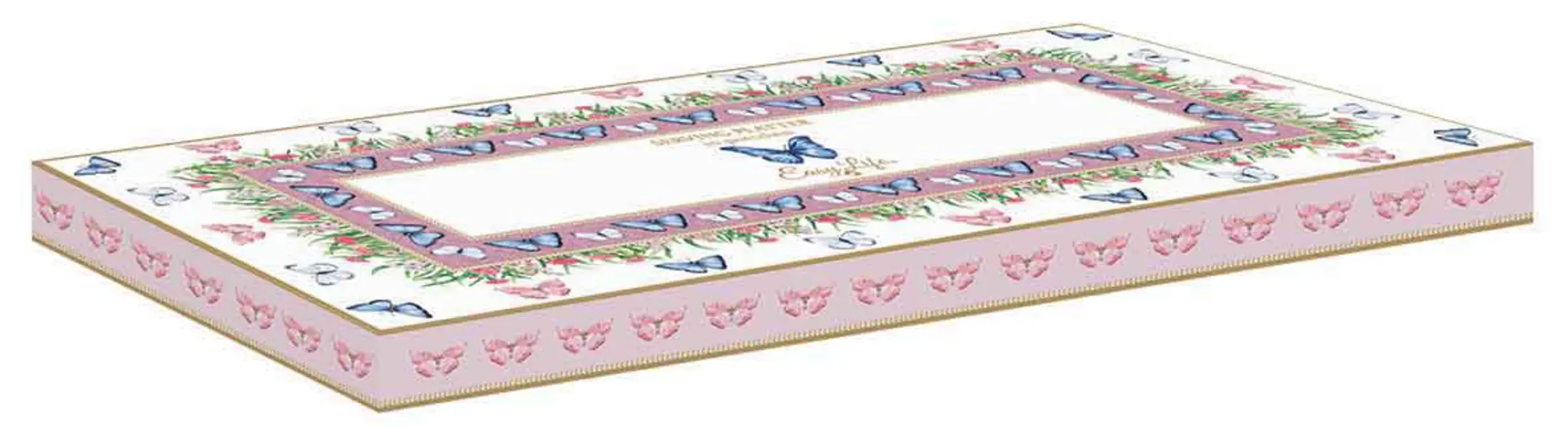 Porcelain serving platter  35x15 cm in color box
