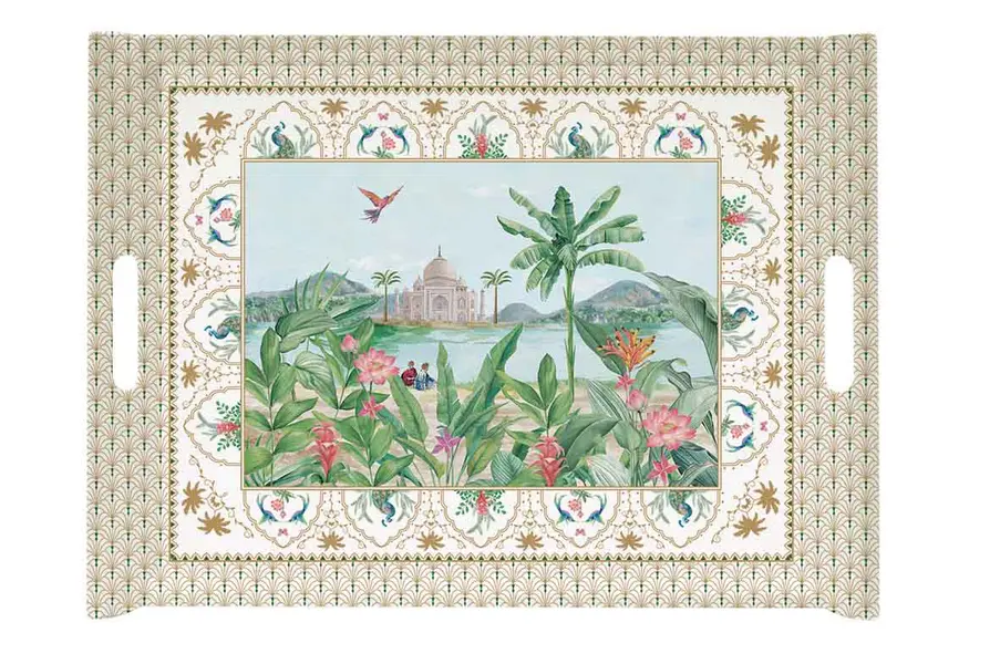Tray w/handles 52x37 PARADISE SAUVAGE