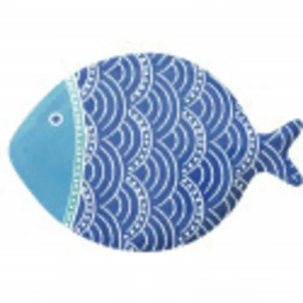 Porcelain dish 31x21,5 cm. SEA FRIENDS 