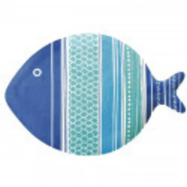 Porcelain dish 31x21,5 cm. SEA FRIENDS