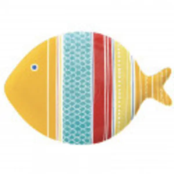 Porcelain Dish 31X21,5 Cm. Sea Friends