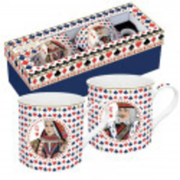 Set 2 high quality fine China mugs 300 ml in gift