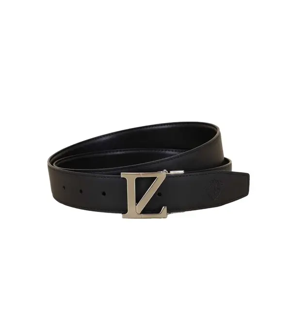 LeatheR BELT WITH SILVER Buckle