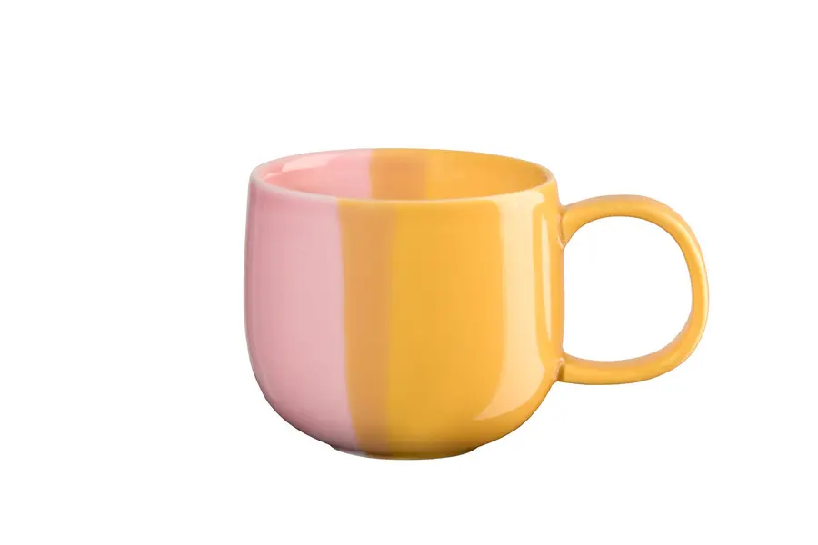 espresso cup, passion fruit smoothie