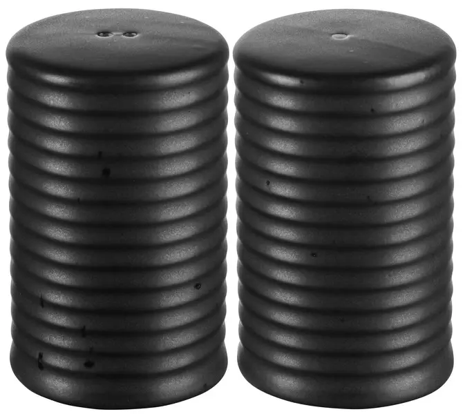 set of salt- / pepper shaker, black
