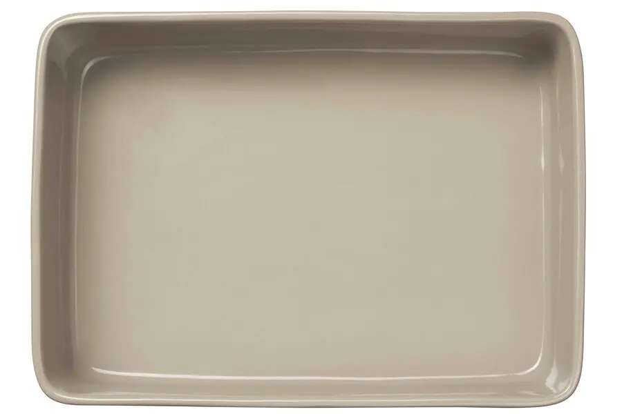 ovenproof dish rectangular, nude