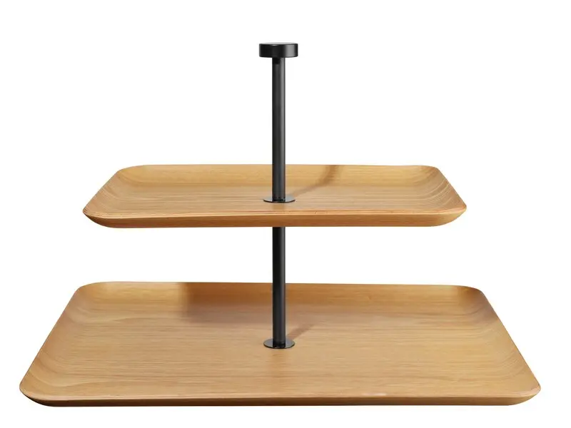 etagere 2-tiered, rectangular