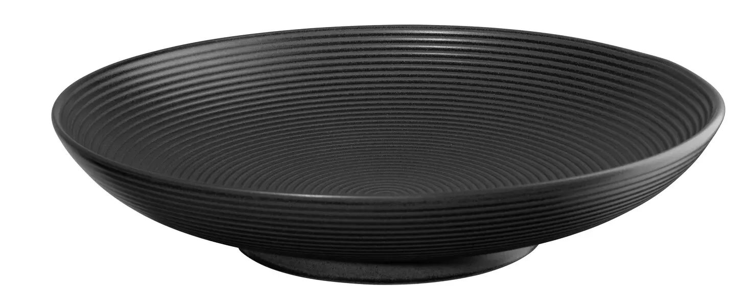 bowl, black