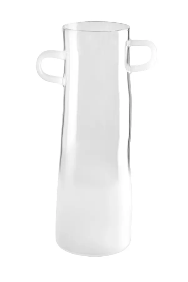 vase, frosted
