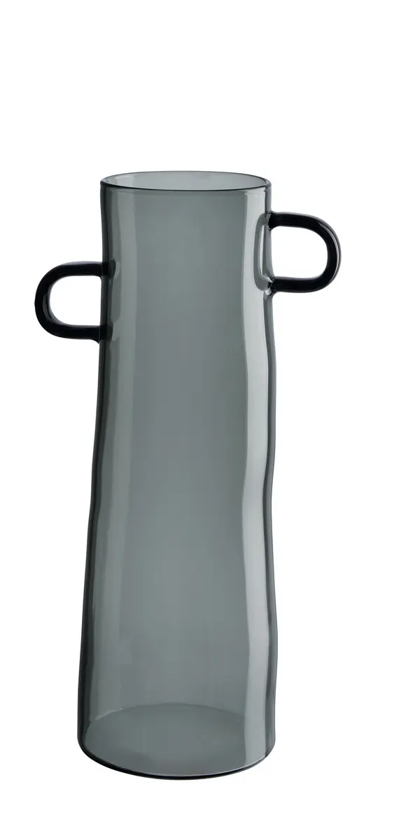 vase, grey