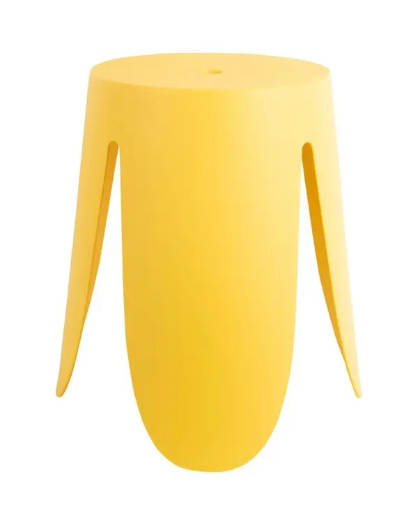 Stool Ravish PP bright yellow