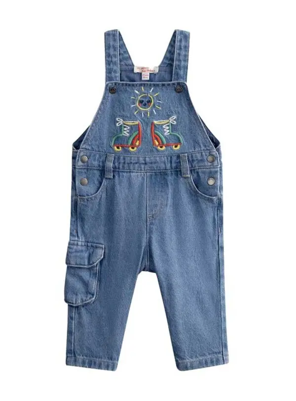 Denim overalls