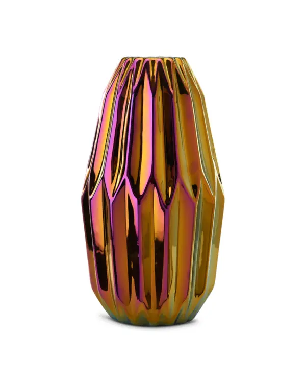 Oily Folds Vase
