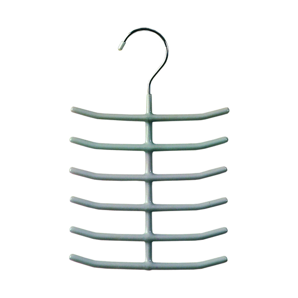  Ties Hanger Non Slip Silver Image