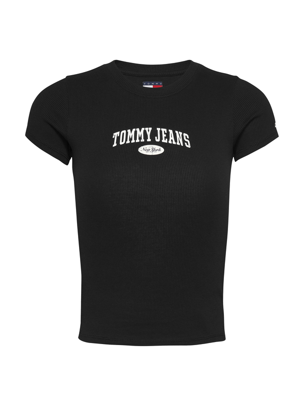  Slim Ribbed Varsity T-Shirt 