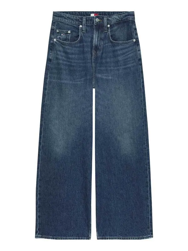  Charlie Mid Rise Wide Leg Jeans