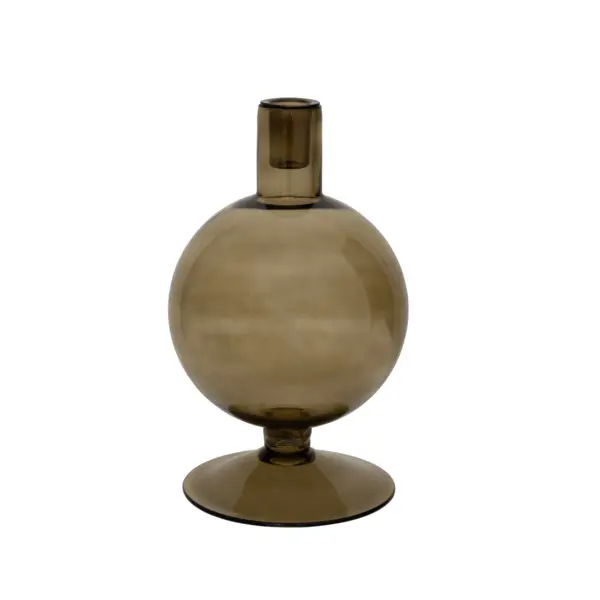  Candle Holder Sopra Olive Green