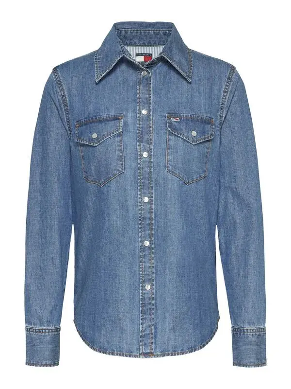  Regular Fit Western Denim Shirt
