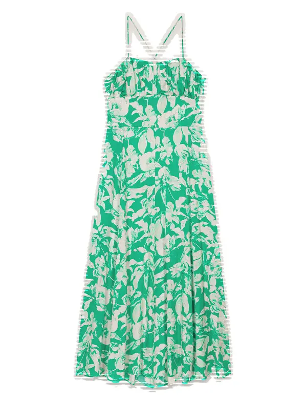 Patterned maxi dress