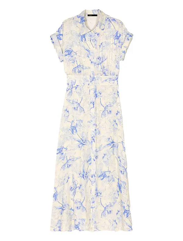 Patterned maxi dress