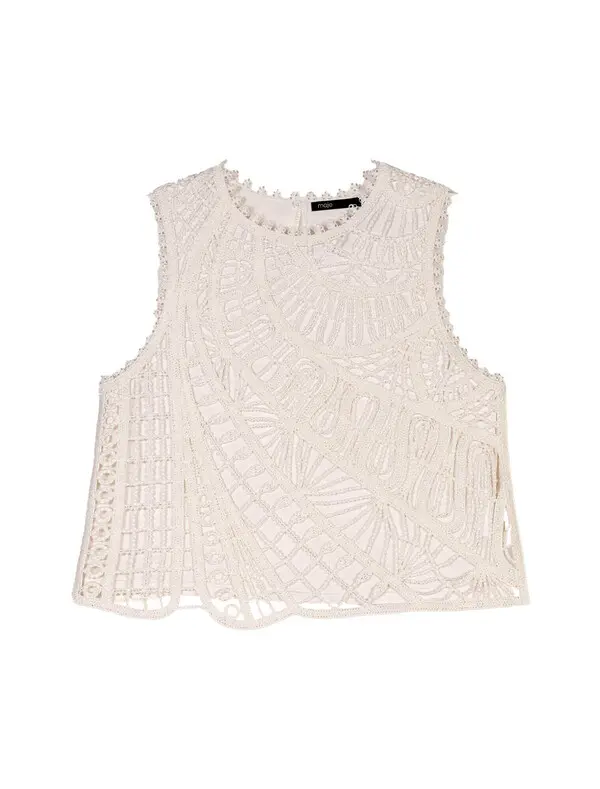 Crochet Knit Top