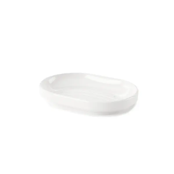 STEP SOAP DISH WHITE