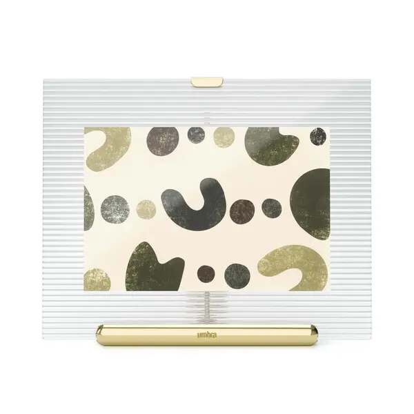FLUTE PICTURE FRAME 4x6 BRASS