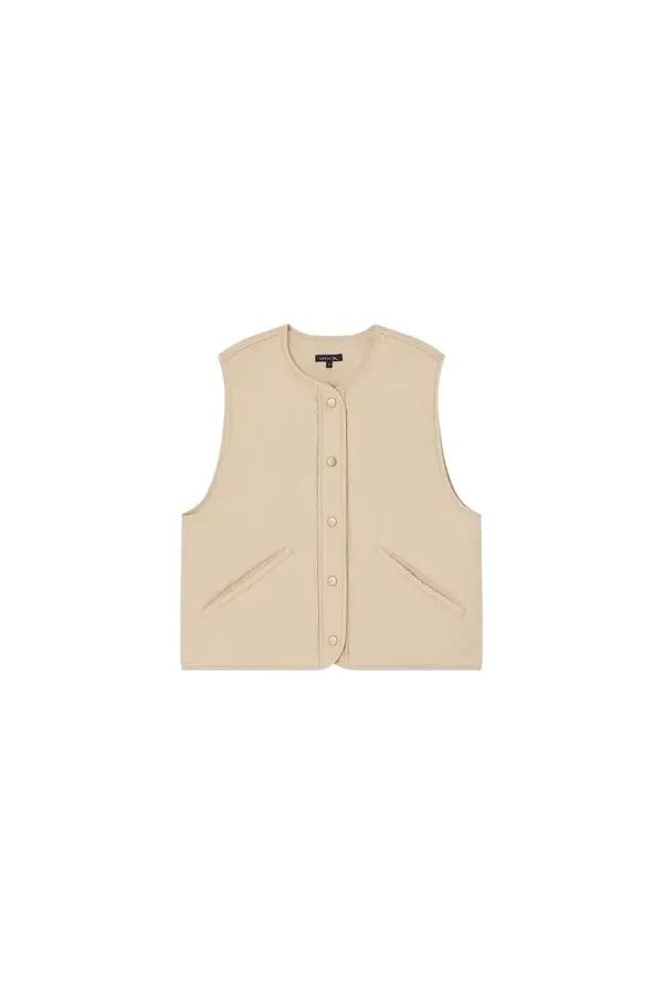  sleeveless cotton waistcoat
