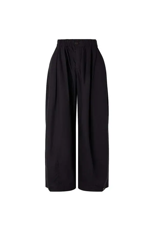Loose fit cotton TRousers